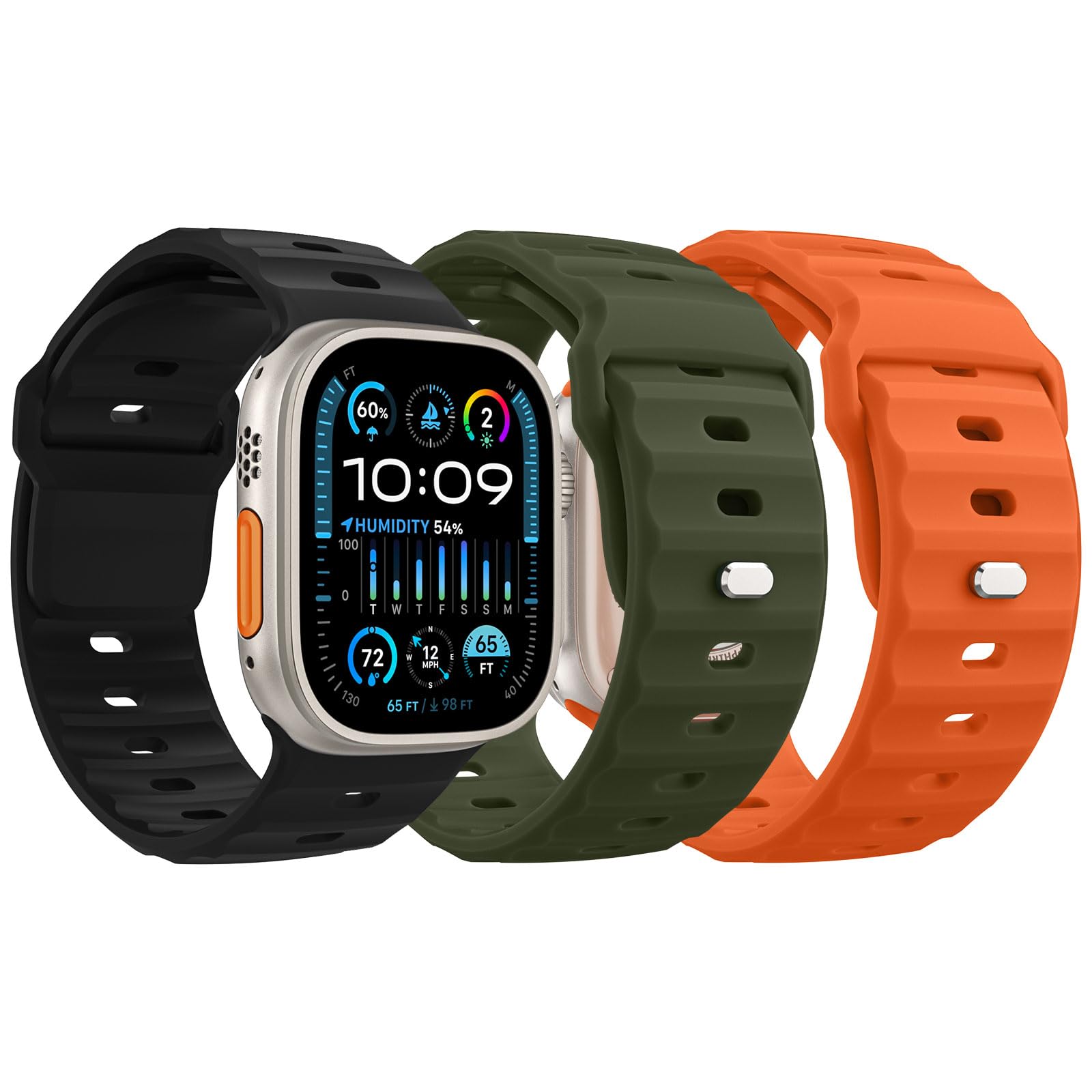 Correa de Reloj Moko Ocean Compatible Con Apple Watch Ultra 2 - Venta Internacional $548