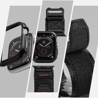 Foto 2 | Correa para Apple Watch Series 9/8/7 De 45 Mm Negro - Venta Internacional