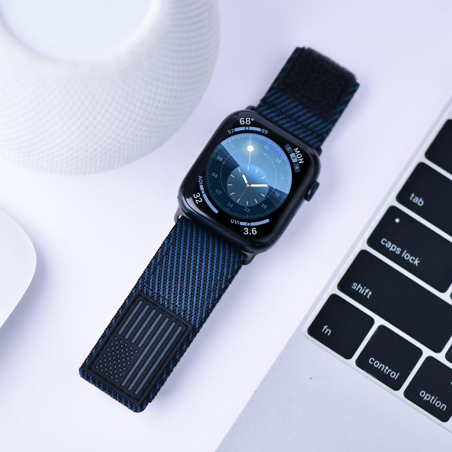 Foto 3 | Correa de Reloj Tefeca Fortitude Series Standard Wide Band - Venta Internacional