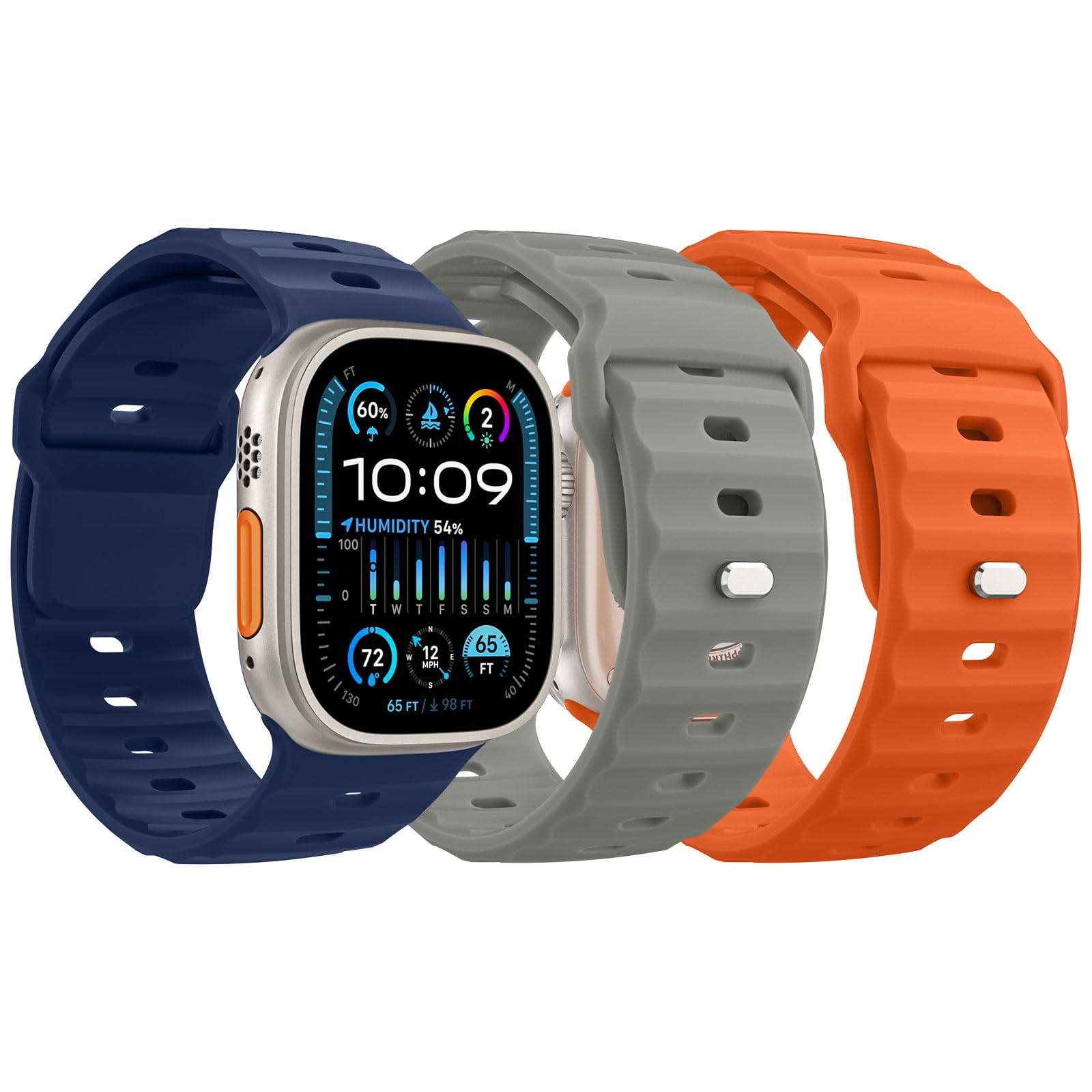 Correa de Reloj Moko Ocean Compatible Con Apple Watch Ultra 2 - Venta Internacional $544
