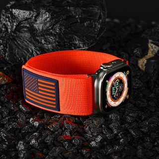 Foto 4 | Correa de Reloj Tefeca Fortitude Series con Bandera de Ee. Uu. para Apple Watch - Venta Internacional