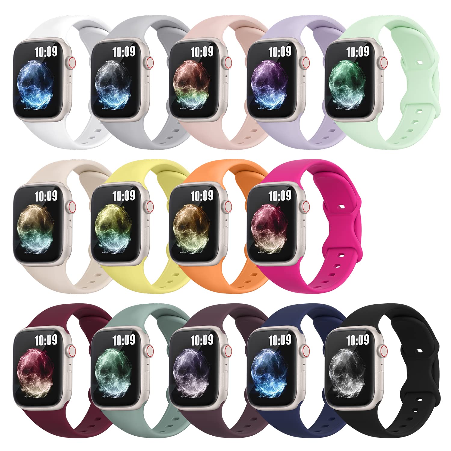 Pulseras de Reloj Enjoyselfhub Compatibles Con Apple 41/40/38 Mm Paquete De 14 - Venta Internacional