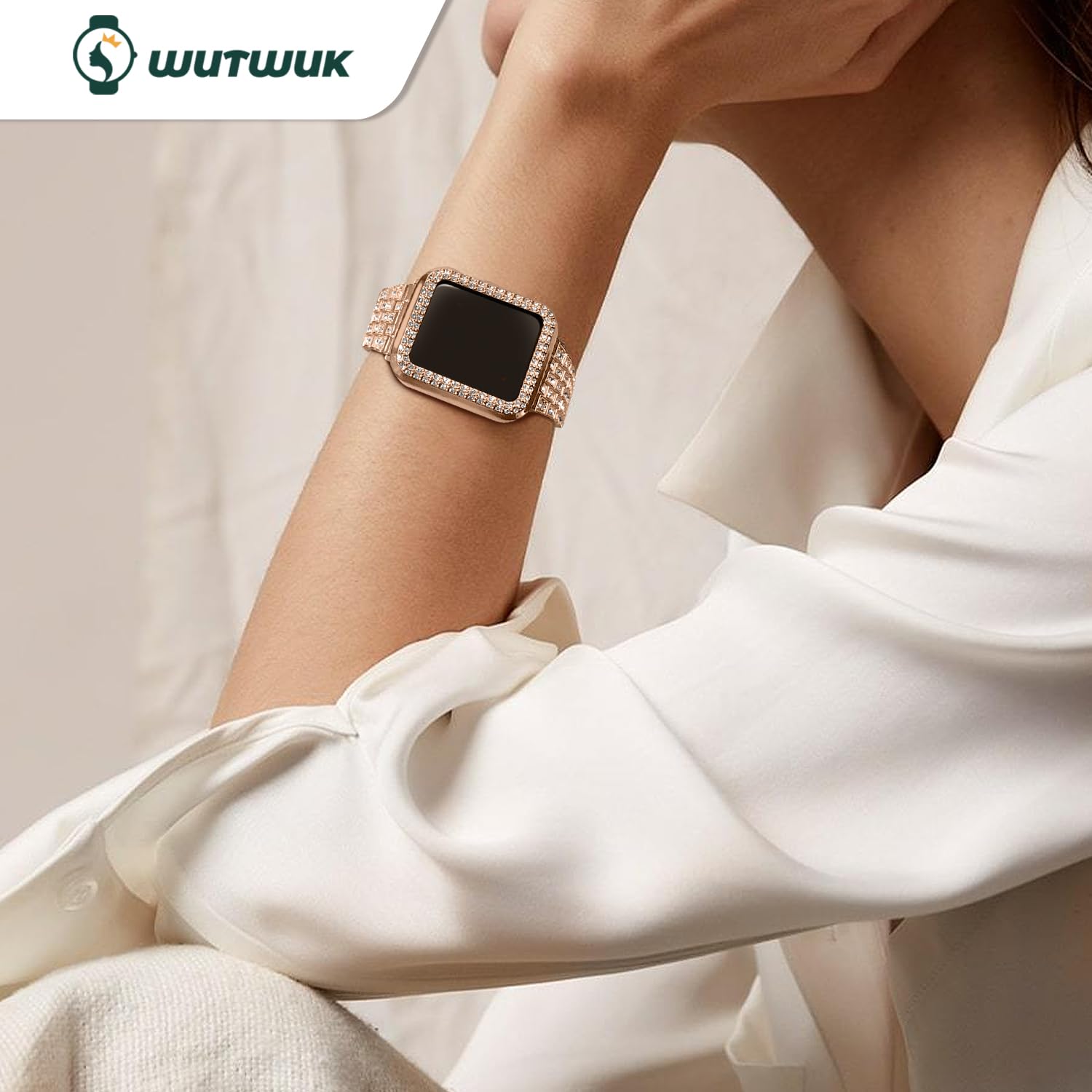 Foto 3 pulgar | Correa Wutwuk para Apple Watch de 41 mm-Venta Internacional