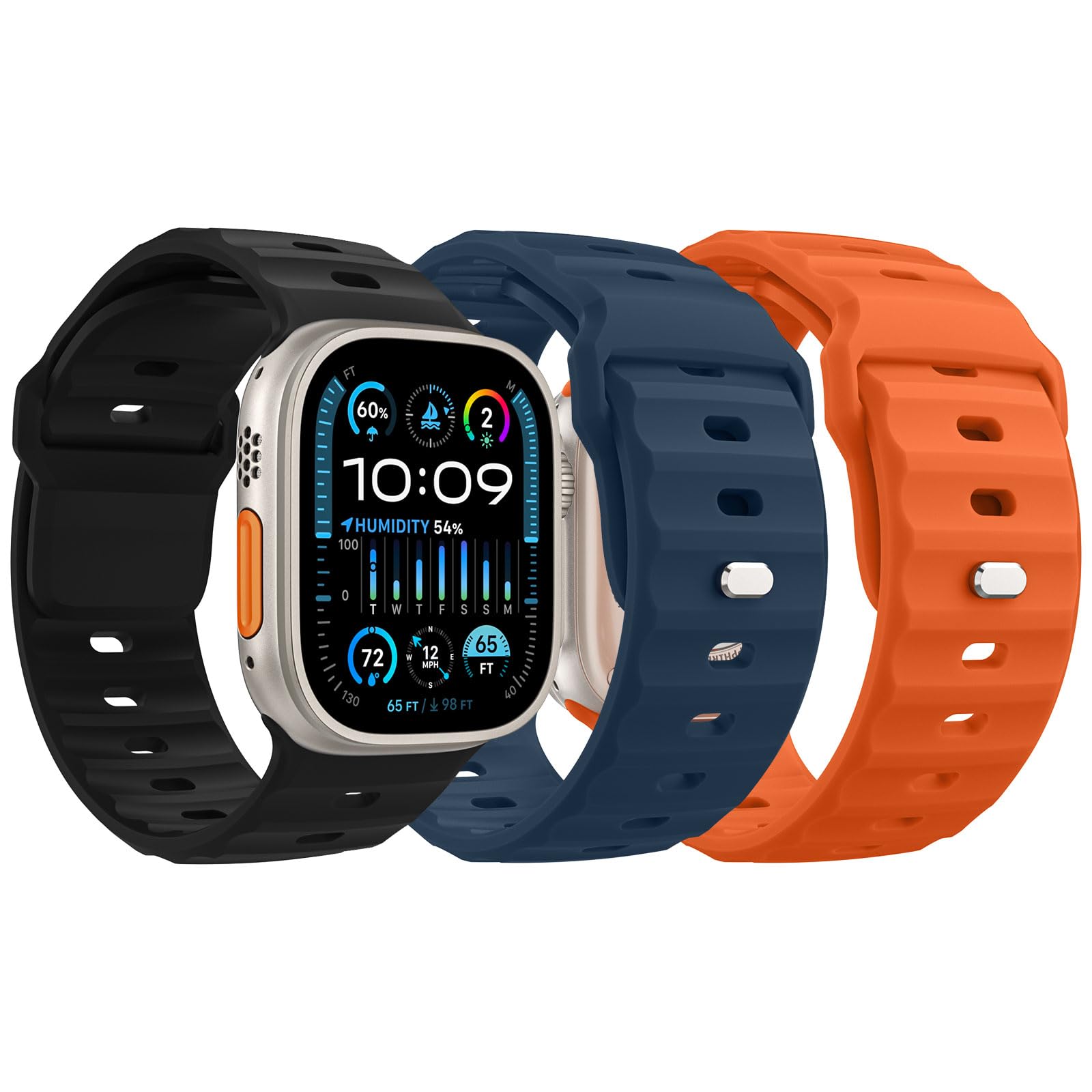 Correa de Reloj Moko Ocean Compatible Con Apple Watch Ultra 2 - Venta Internacional $548