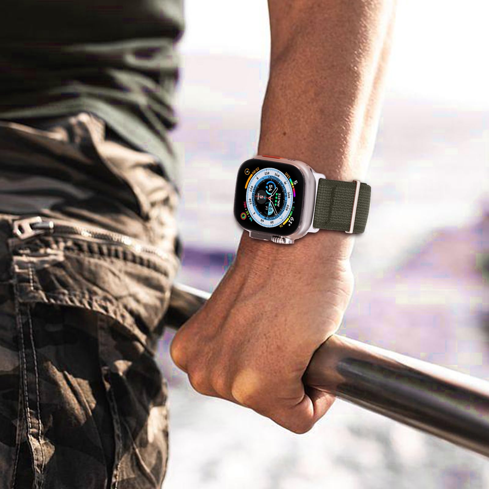 Foto 2 | Correa Deportiva Trail Loop para Apple Watch 42 Mm - Venta Internacional