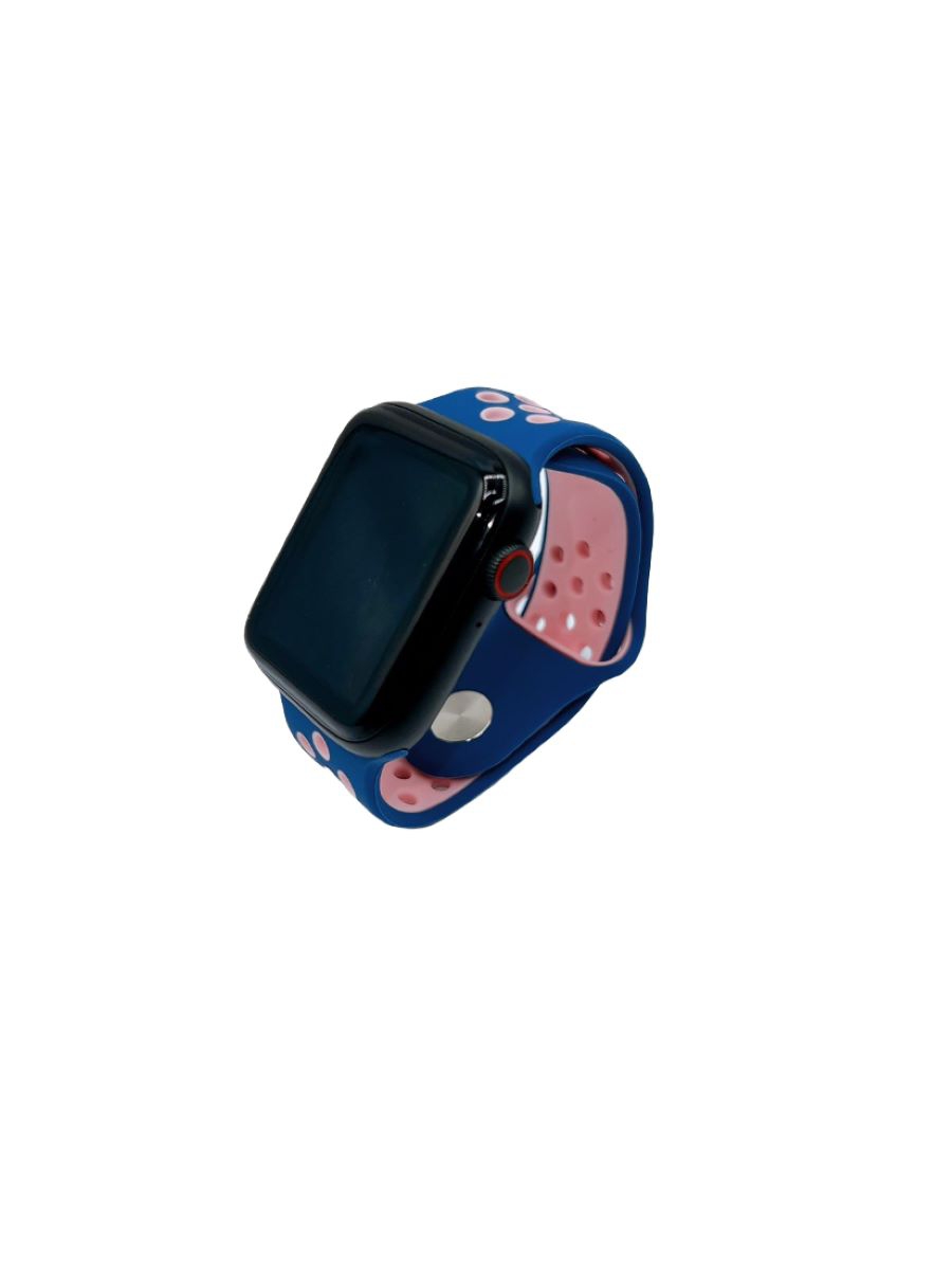 Foto 4 pulgar | Correa Deportiva de Silicona Azul para Apple Watch 38-40-41 mm SM - Venta Internacional