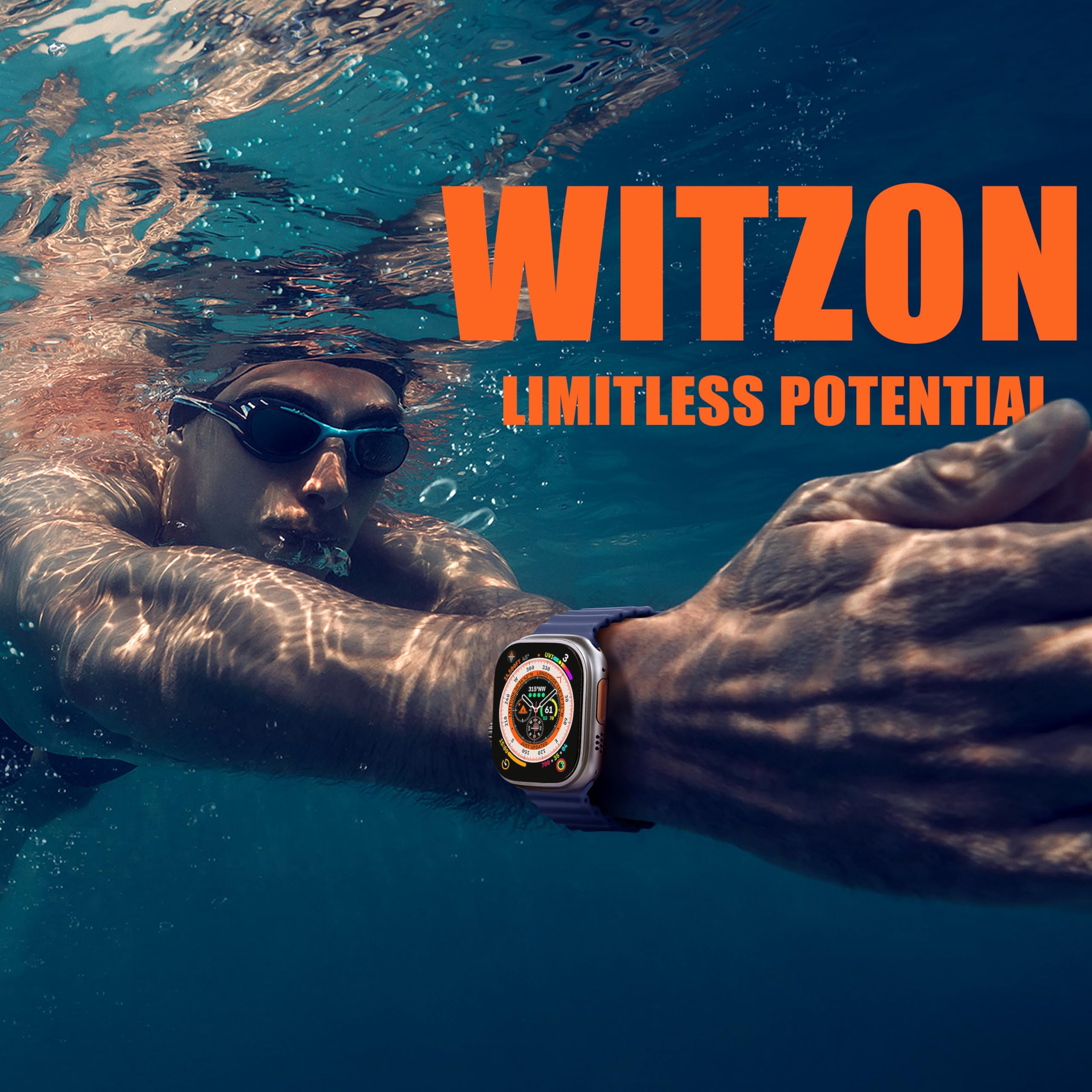 Foto 6 pulgar | Correa de Reloj Witzon Ocean Compatible con Apple Watch 4 Piezas- Venta Internacional