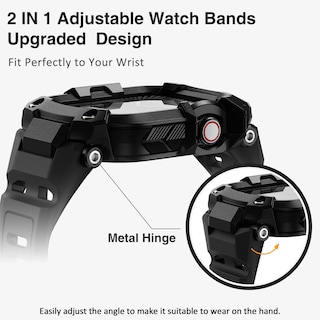 Foto 3 | Correa Ultimal Negra para Apple Watch Series 10 de 46 mm-Venta Internacional