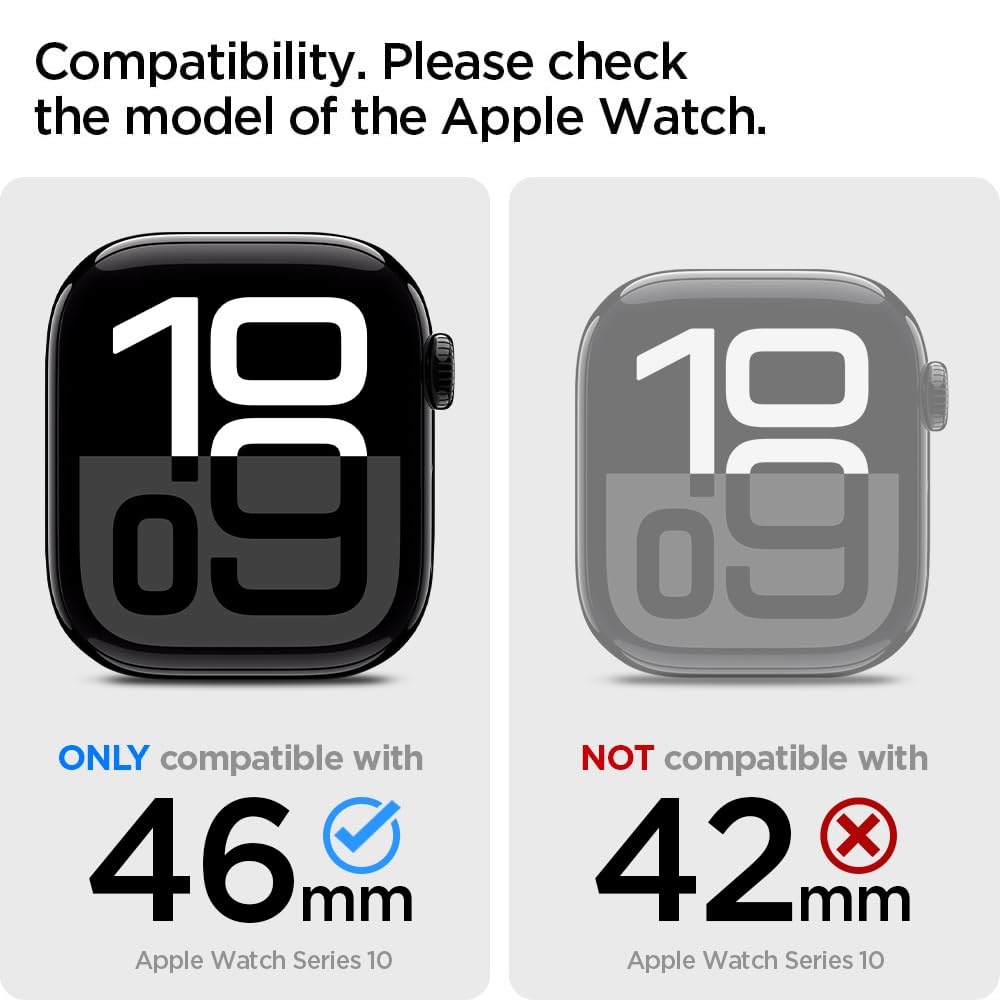 Foto 3 pulgar | Funda Con Correa Para Apple Watch Series 10 Spigen Lite Fit Pro De 46 Mm - Venta Internacional.