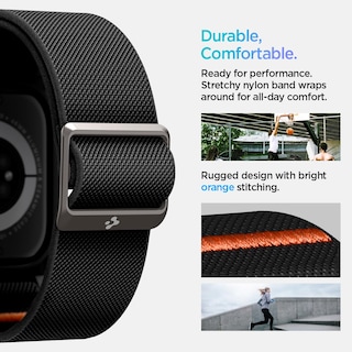 Foto 6 | Funda Con Correa Para Apple Watch Series 10 Spigen Lite Fit Pro De 46 Mm - Venta Internacional.