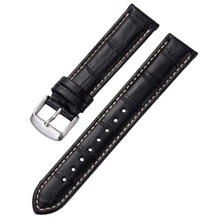 Foto 1 | Correa de Reloj iStrap Piel de Becerro con Grano de Aligátor 18-24 mm Unisex - Venta Internacional
