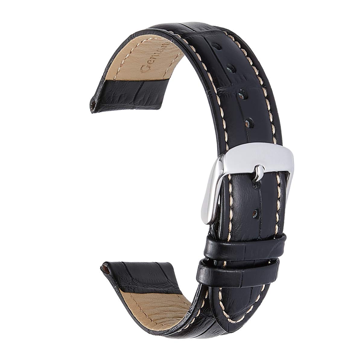 Foto 3 pulgar | Correa de Reloj iStrap Piel de Becerro con Grano de Aligátor 18-24 mm Unisex - Venta Internacional