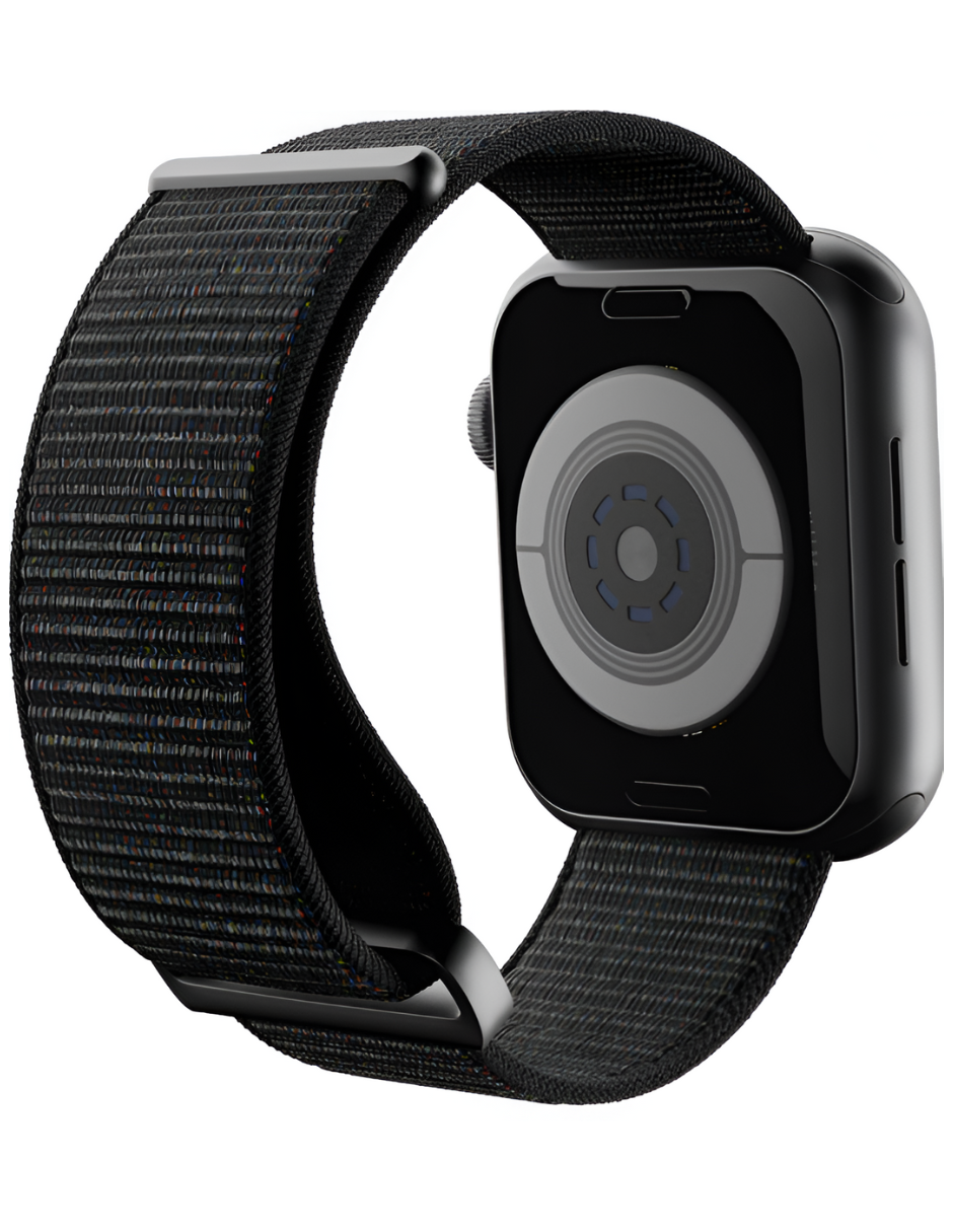 Foto 4 pulgar | Correa de Reloj Apple Watch Modal Negro