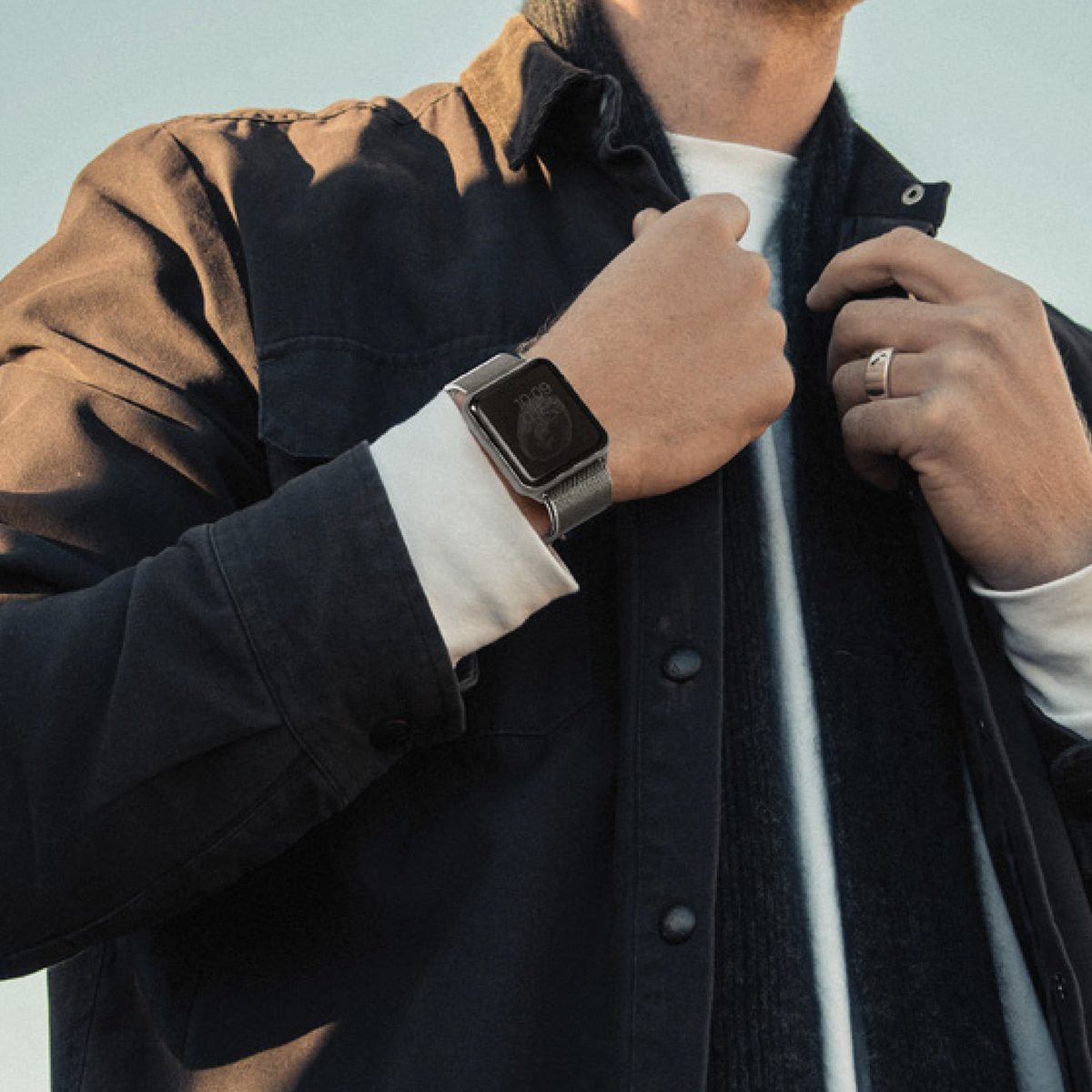 Foto 5 | Correa Dante de Acero Inoxidable para Apple Watch 42 41 40 38 mm