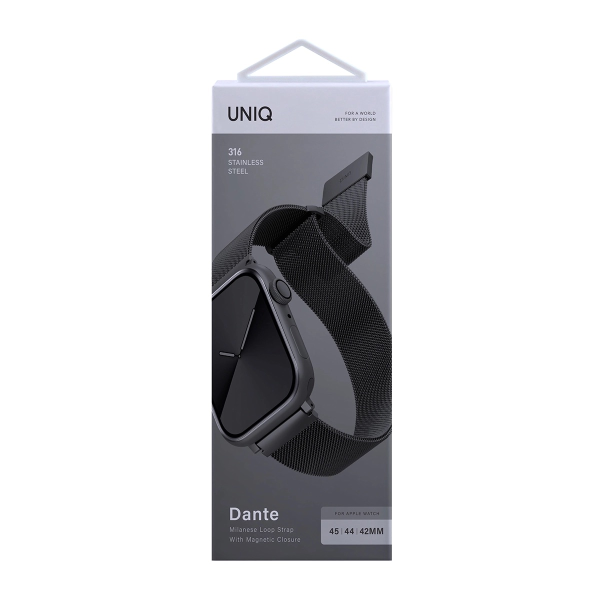 Foto 5 pulgar | Correa Dante de Acero Inoxidable para Apple Watch 46 45 44 42 mm