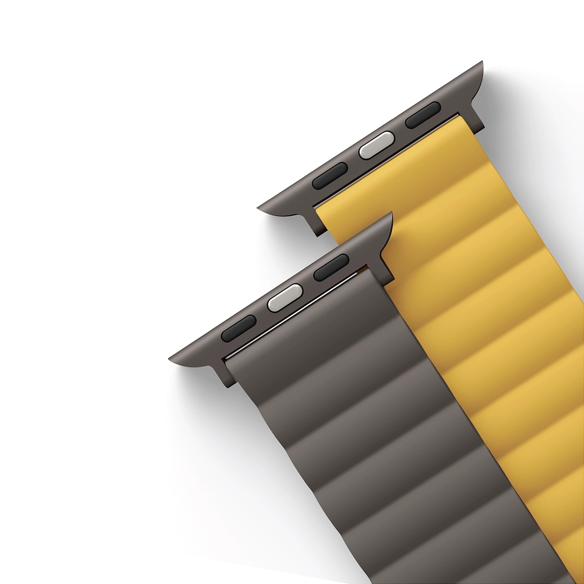 Foto 5 pulgar | Correa para Apple Watch Ultra Magnética Bicolor Reversible