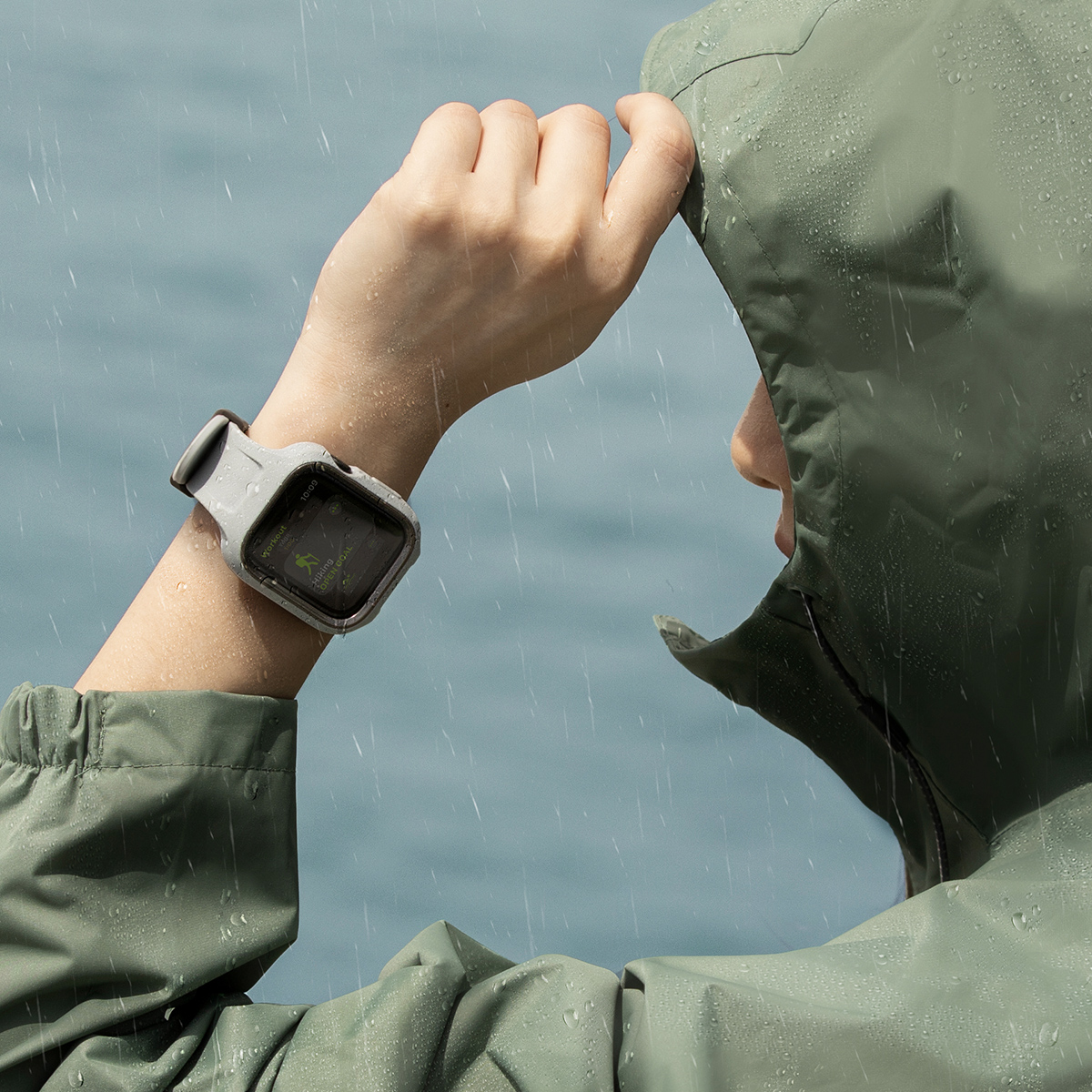Foto 4 pulgar | Correa para Apple Watch Silicón Premium Tacto Suave