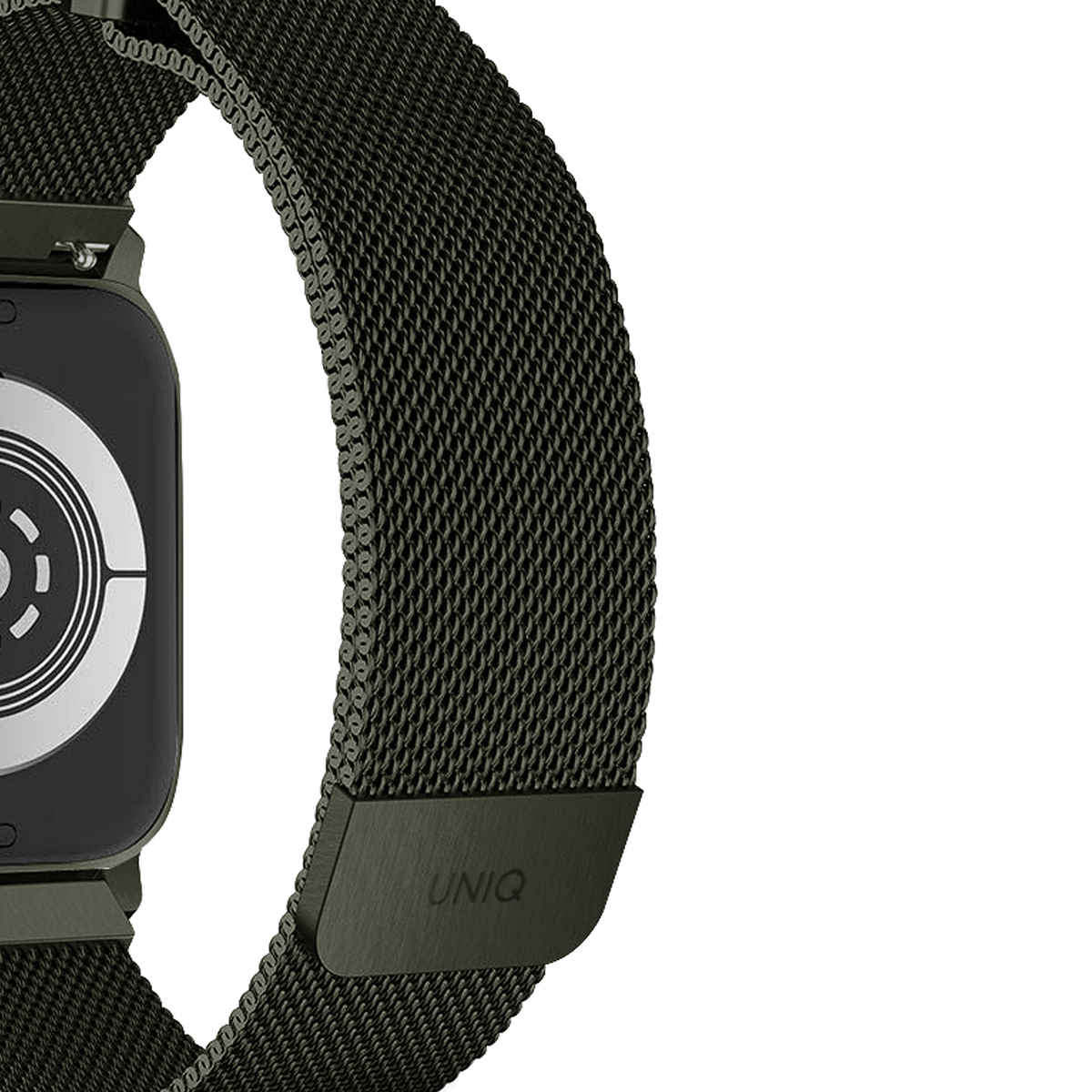 Foto 4 pulgar | Correa para Apple Watch Uniq Metálica Corte Milanés
