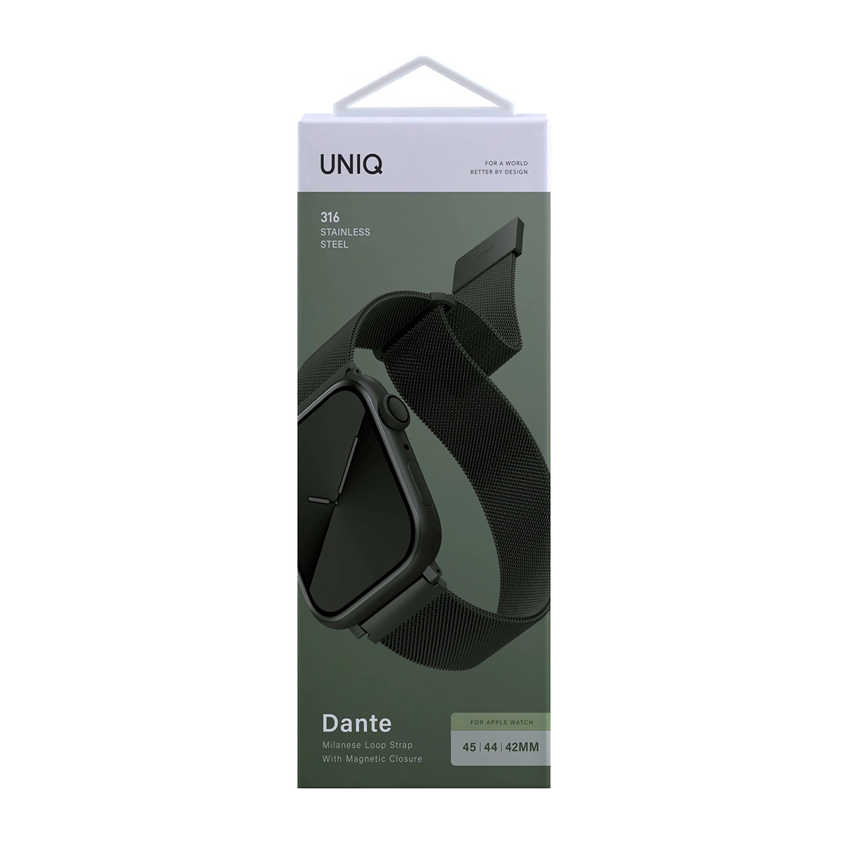 Foto 5 pulgar | Correa para Apple Watch Uniq Metálica Corte Milanés