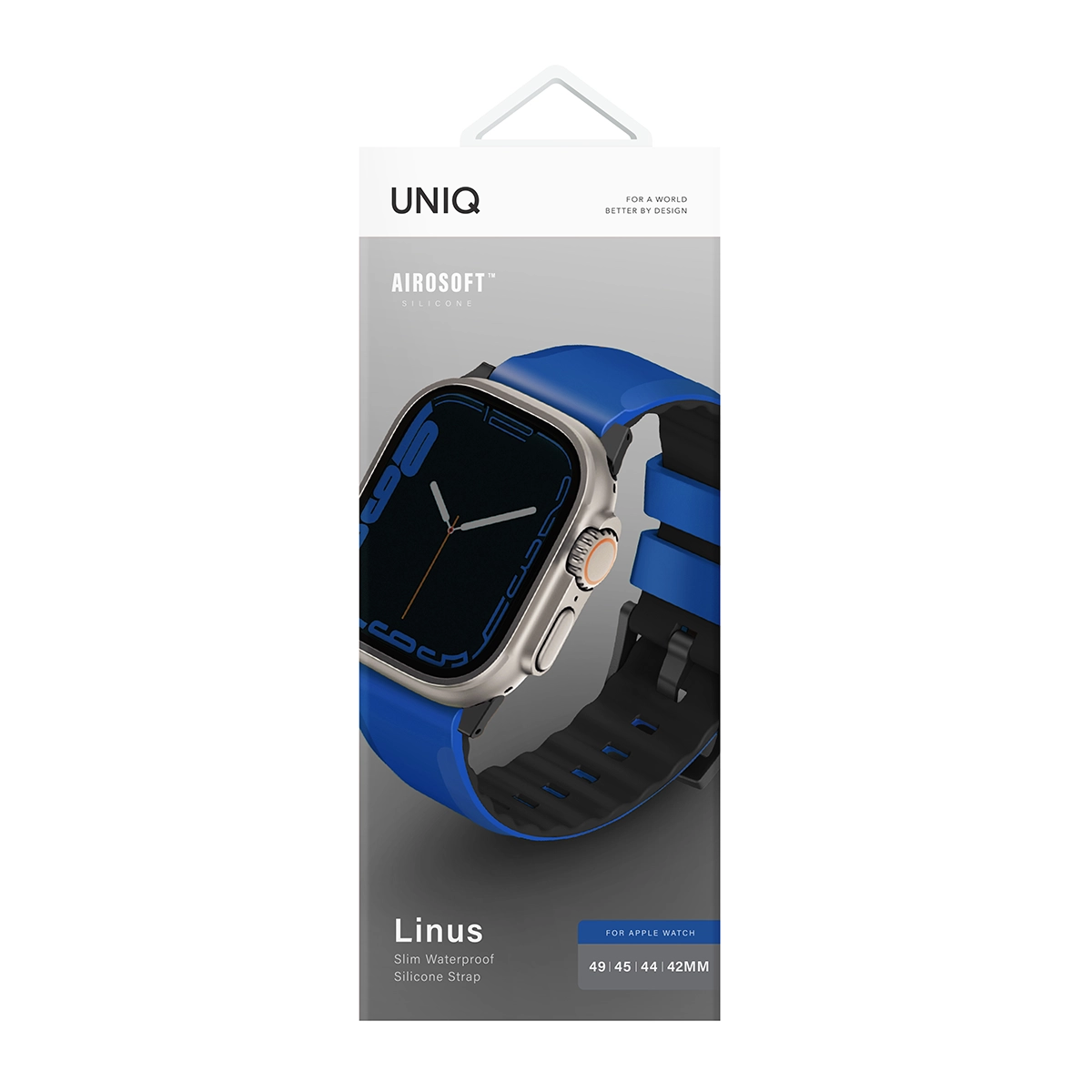 Foto 4 pulgar | Correa Linus para Apple Watch Silicón Premium Tacto Suave