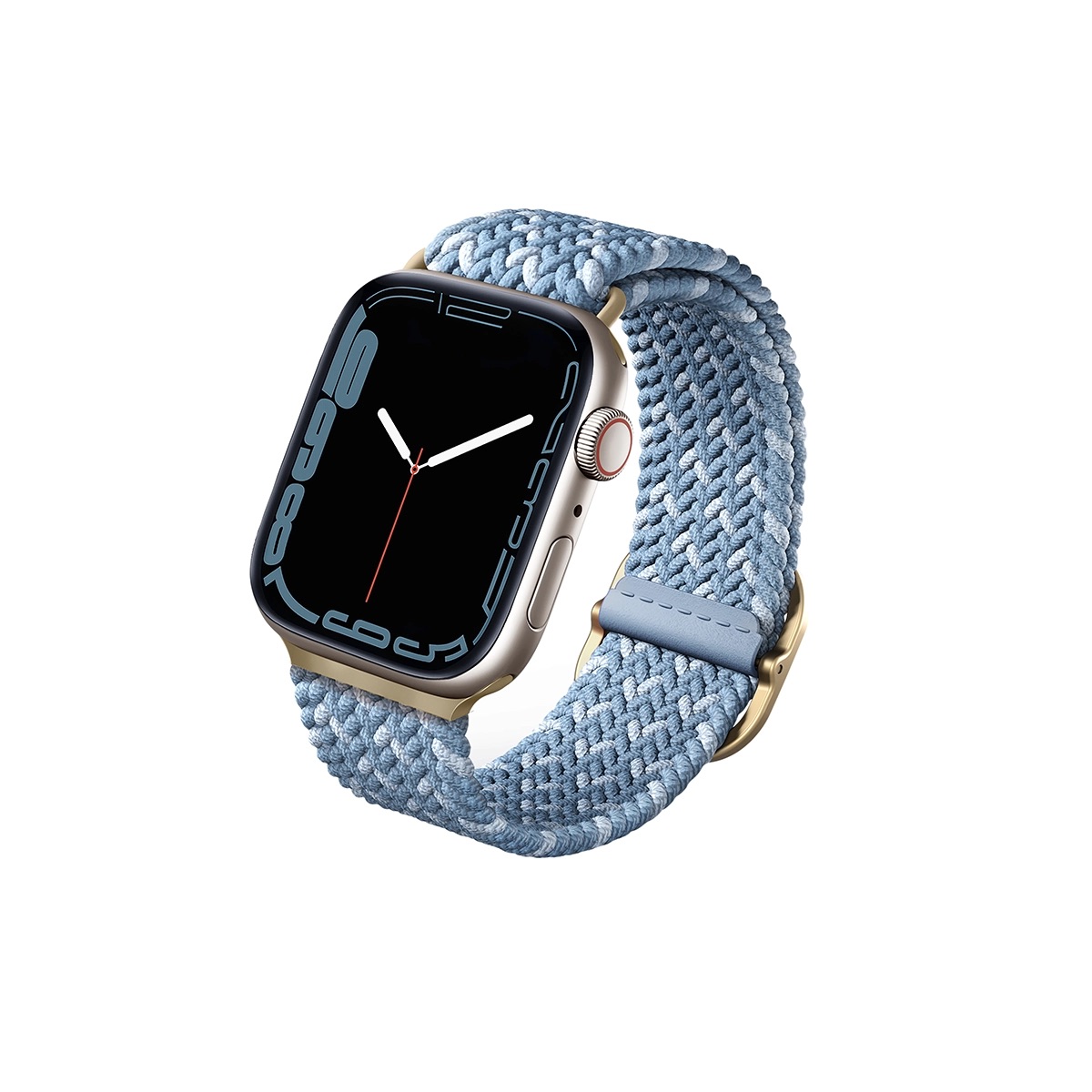 Correa Para Apple Watch 42 | 41 | 40 | 38 Mm Azul Ceruleo Aspen De Uniq