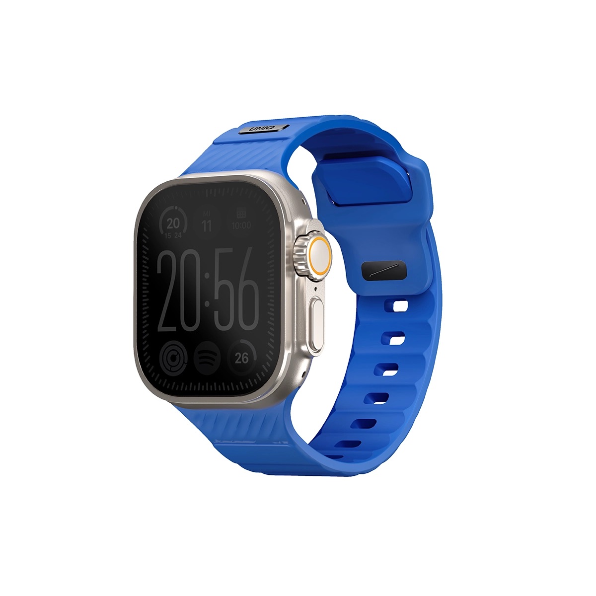 Correa Para Apple Watch 46 | 45 | 44 | 42 Mm | Apple Watch Ultra 49 Mm Azul Cobalto Stride De Uniq