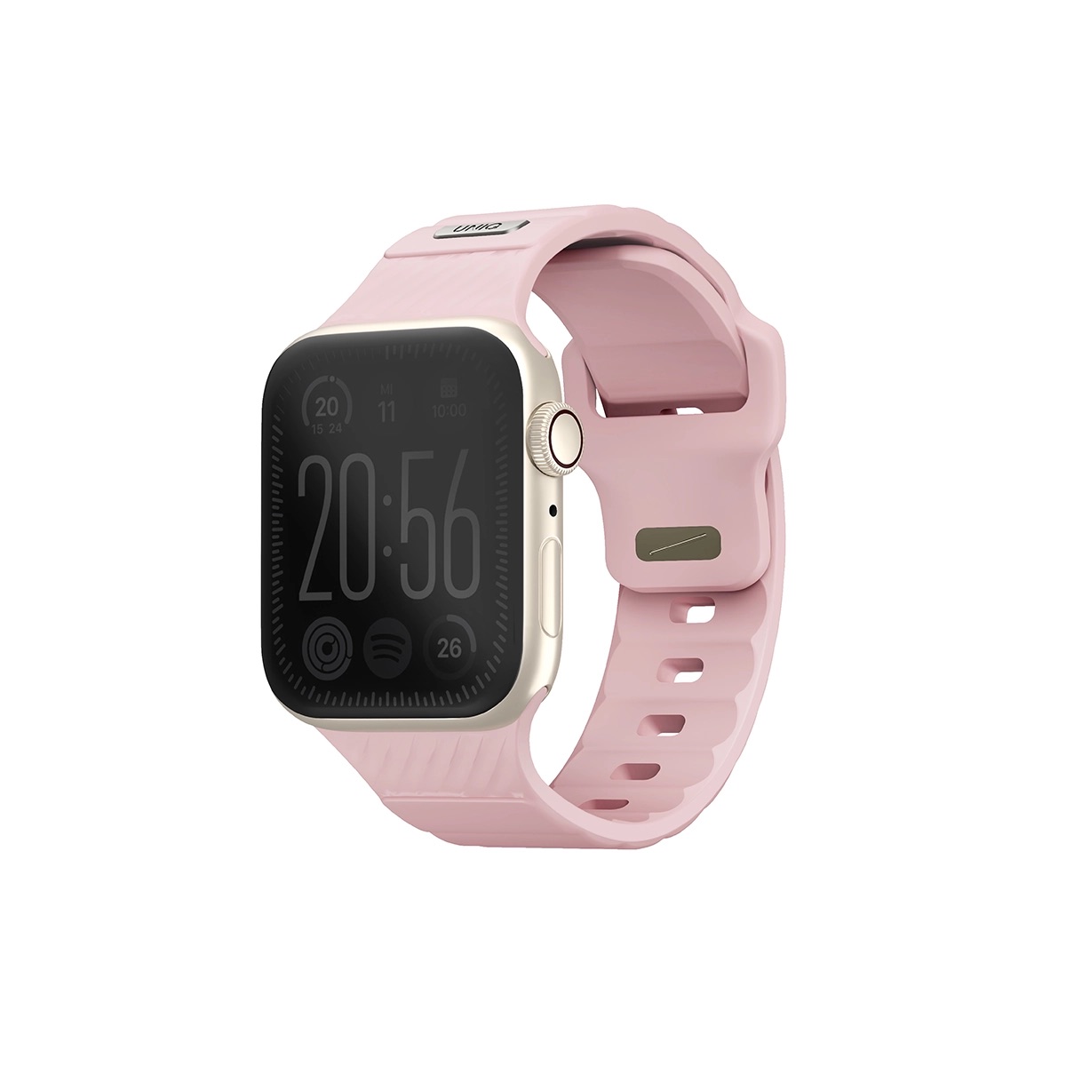 Correa Para Apple Watch 42 | 41 | 40 | 38 Mm Rosa Palo Stride De Uniq