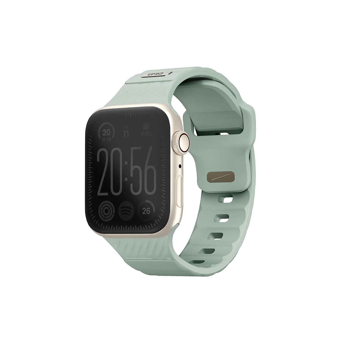 Correa Para Apple Watch 42 | 41 | 40 | 38 Mm Verde Hielo Stride De Uniq