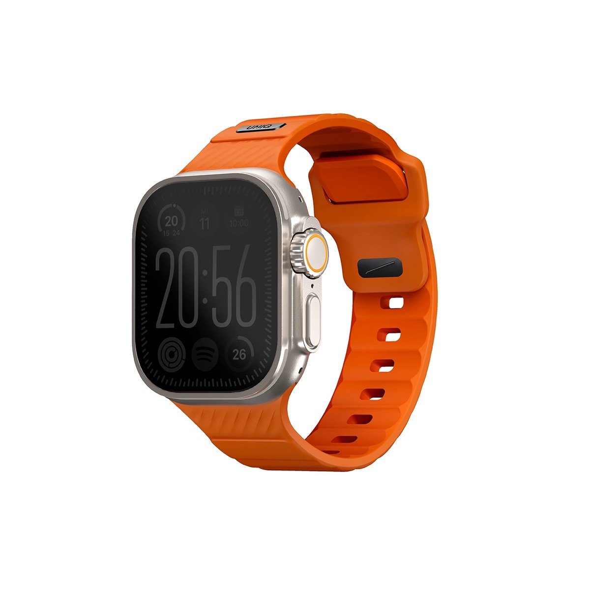 Correa Para Apple Watch 46 | 45 | 44 | 42 Mm | Apple Watch Ultra 49 Mm Naranja Stride De Uniq