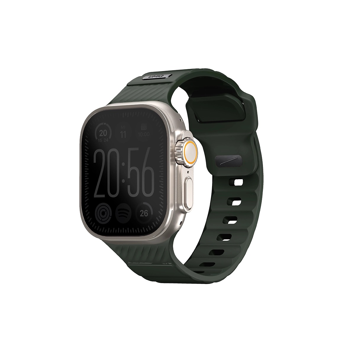 Correa Para Apple Watch 46 | 45 | 44 | 42 Mm | Apple Watch Ultra 49 Mm Verde Stride De Uniq
