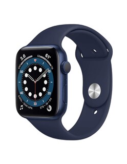 Foto 2 | Correa de Silicón Basariworld Azul Navy para Apple Watch de 44 mm