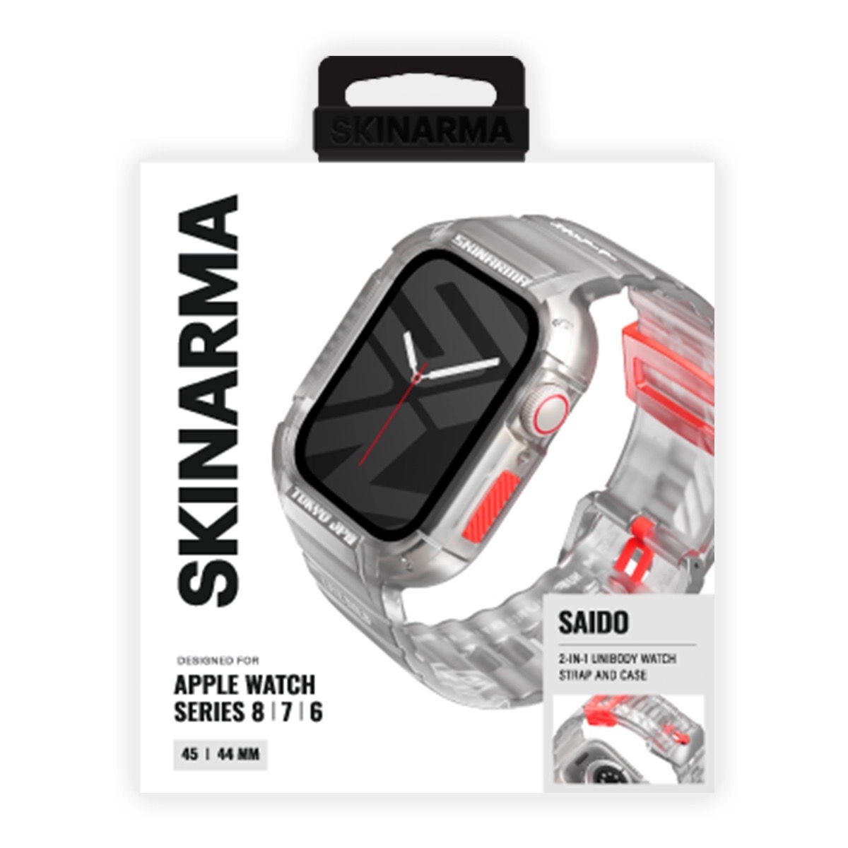 Foto 6 pulgar | Correa para Apple Watch Skinarma Saido