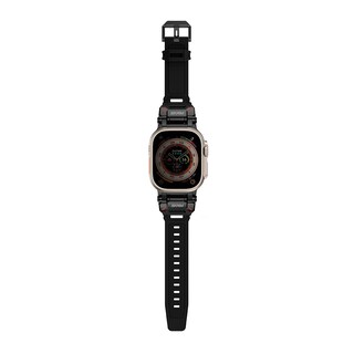 Foto 4 | Correa Skinarma Titon Negro para Apple Watch 46 | 45 | 44 | 42 mm | Apple Watch Ultra 49 mm