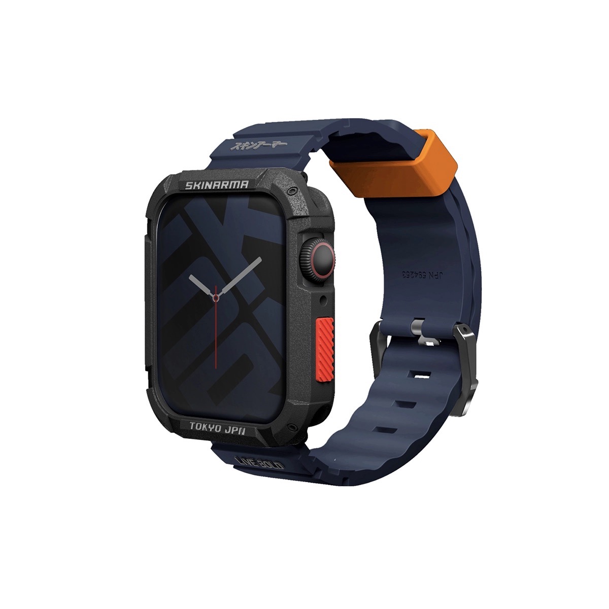 Foto 2 | Correa Para Apple Watch 46 Mm Azul Shokku De Skinarma