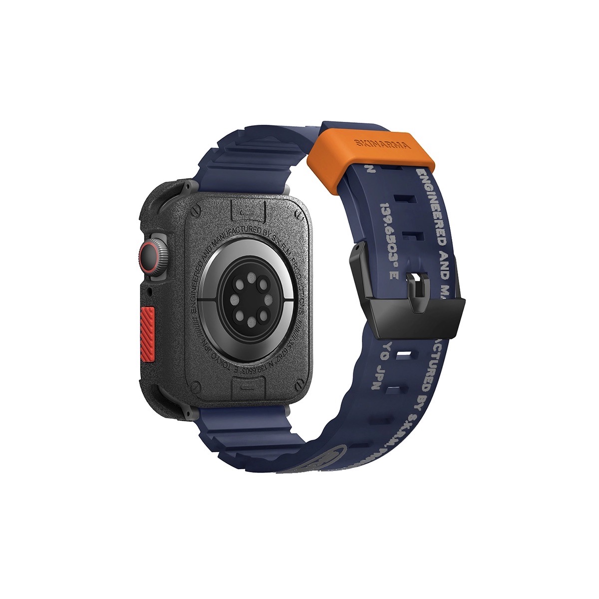 Foto 5 pulgar | Correa Para Apple Watch 46 Mm Azul Shokku De Skinarma