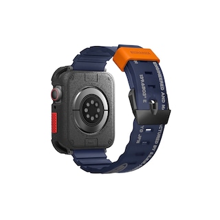 Foto 4 | Correa Para Apple Watch 46 Mm Azul Shokku De Skinarma