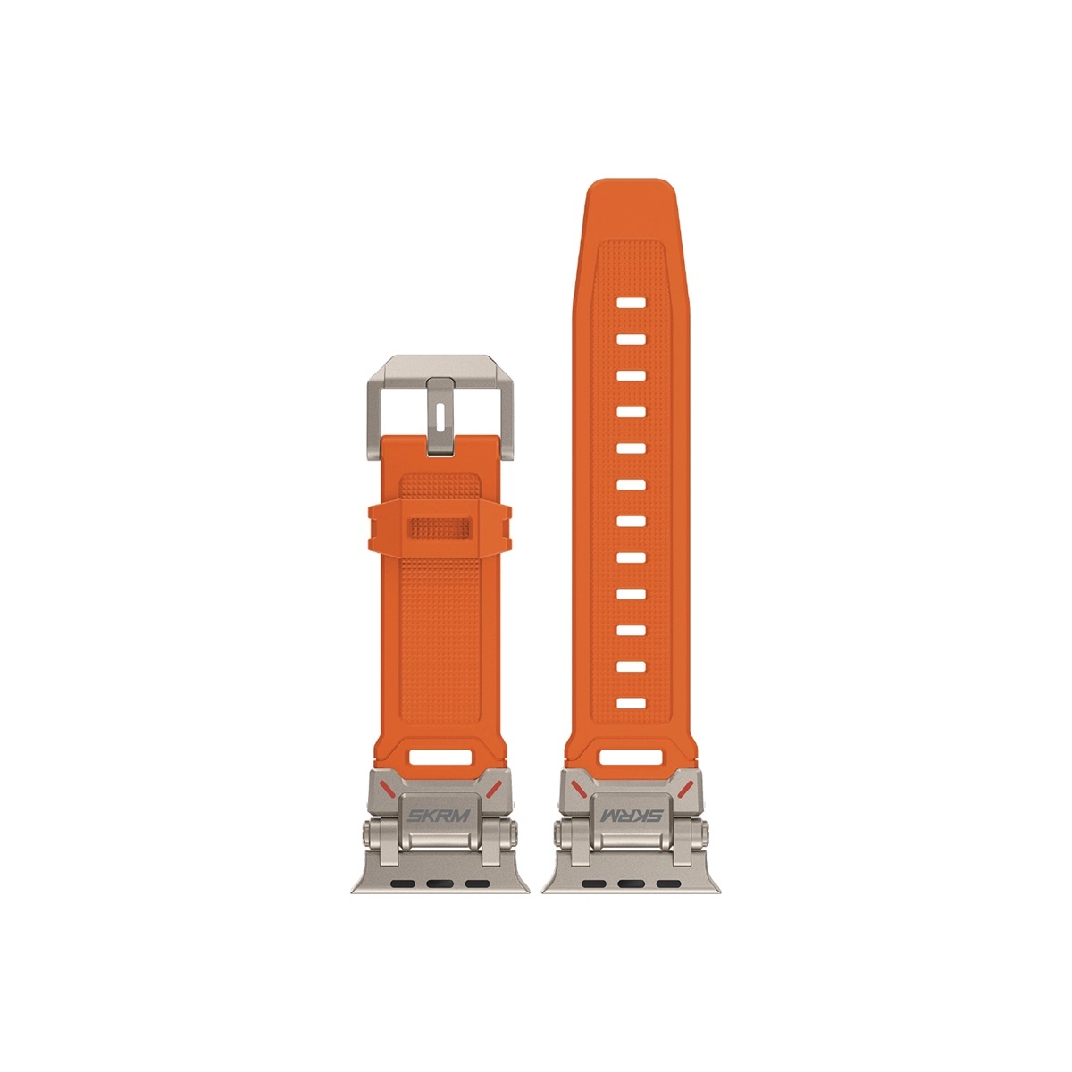 Foto 2 pulgar | Correa Skinarma Titon Naranja para Apple Watch 46 | 45 | 44 | 42 mm | Apple Watch Ultra 49 mm