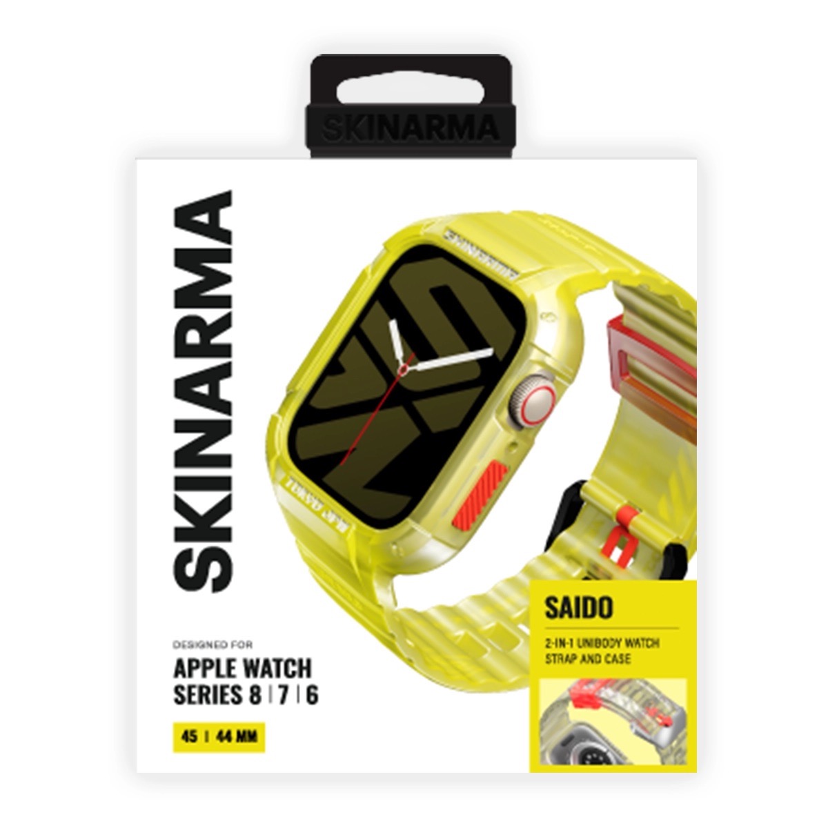 Foto 6 pulgar | Correa con Funda para Apple Watch Skinarma Saido