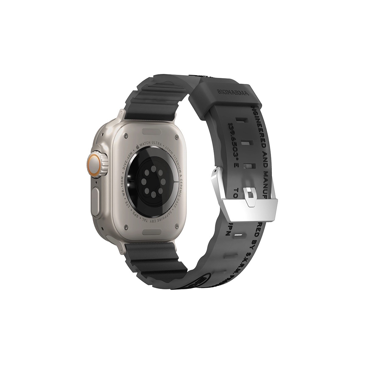 Foto 3 pulgar | Correa Para Apple Watch Ultra 46 45 44 42 mm 49 mm Skinarma Humo Shokku