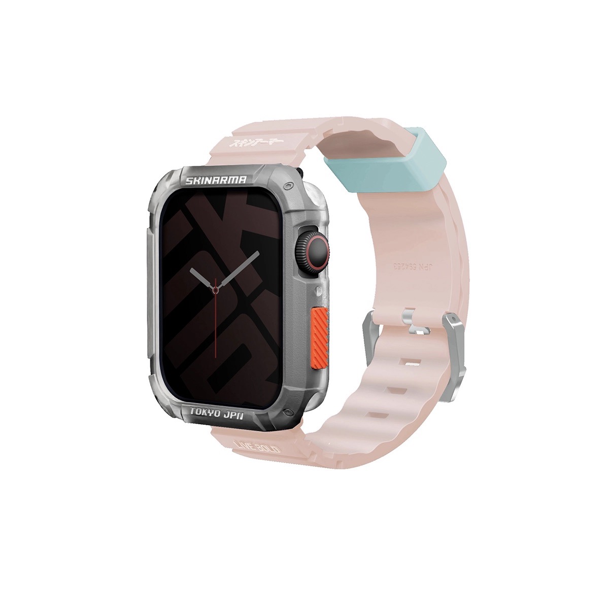 Foto 2 | Correa para Apple Watch Skinarma Shokku Rosa