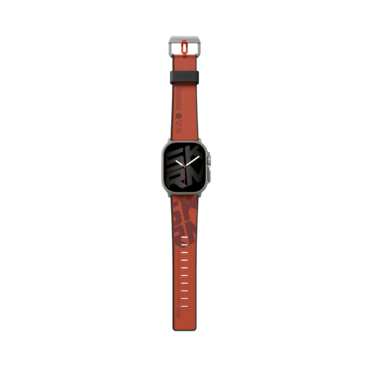 Foto 2 pulgar | Correa para Apple Watch Ultra 46 Mm Naranja Spunk de Skinarma