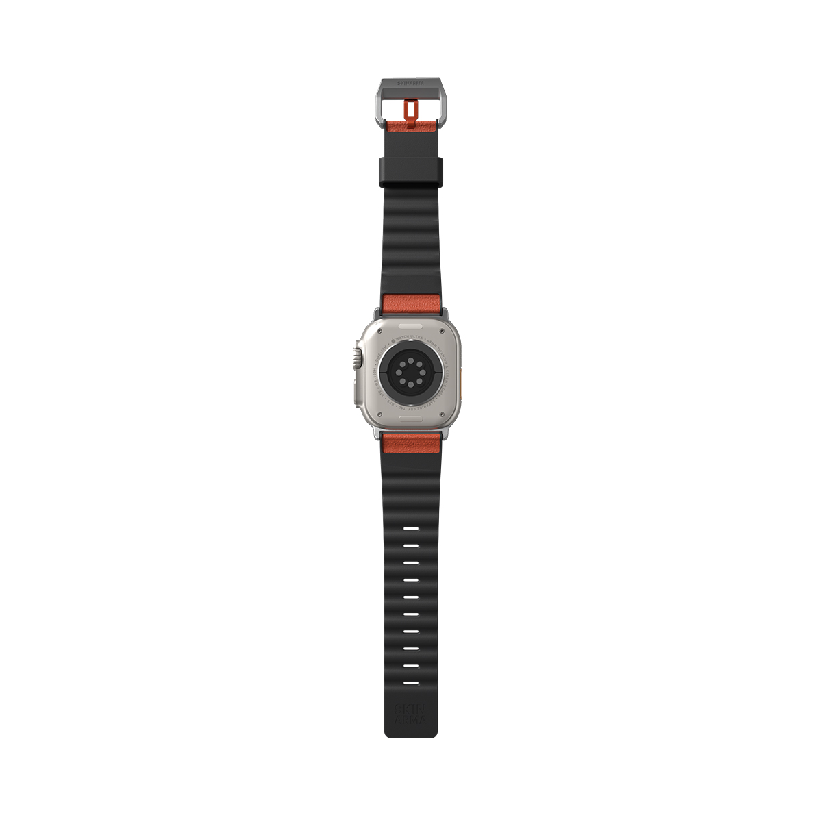 Foto 3 pulgar | Correa para Apple Watch Ultra 46 Mm Naranja Spunk de Skinarma