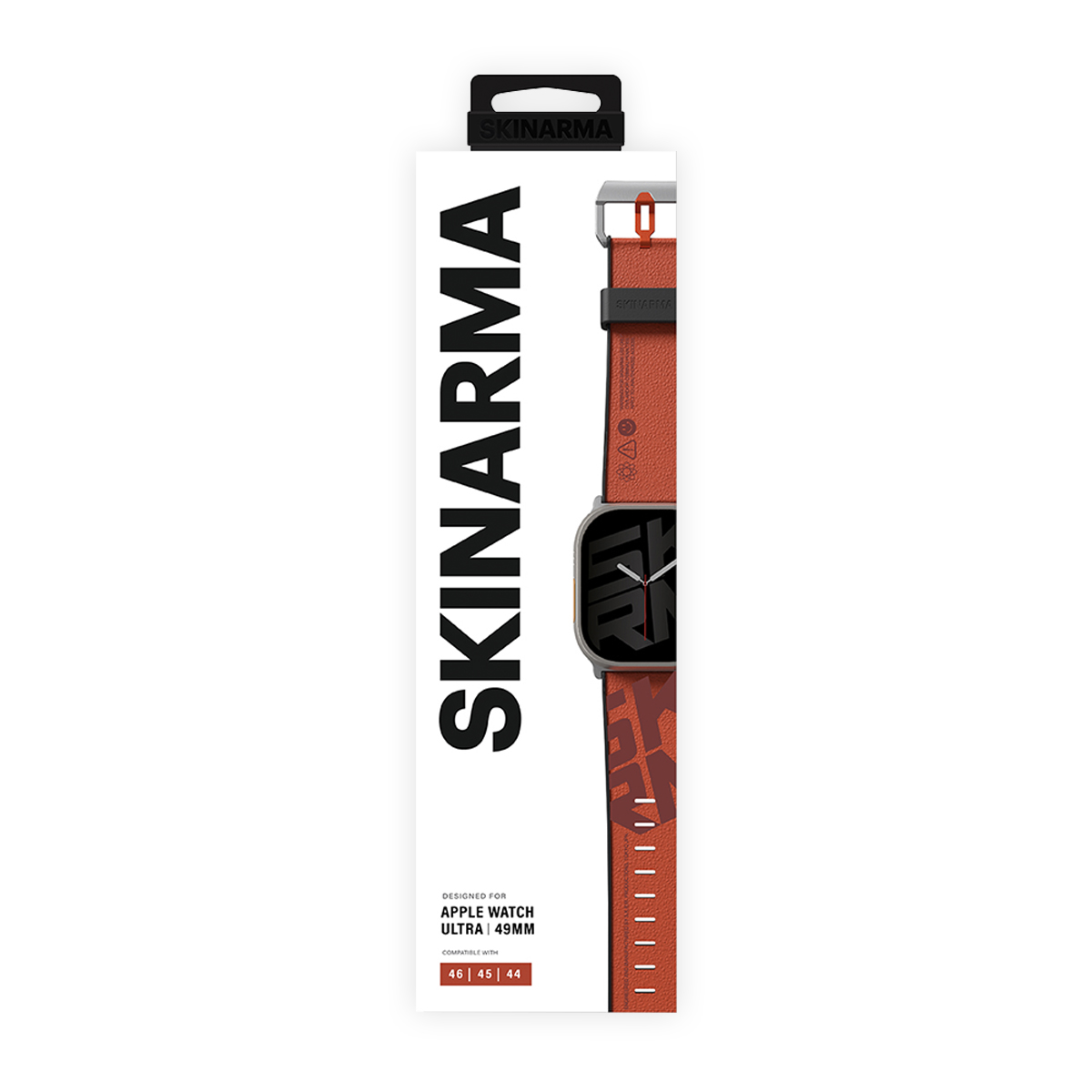 Foto 5 pulgar | Correa para Apple Watch Ultra 46 Mm Naranja Spunk de Skinarma