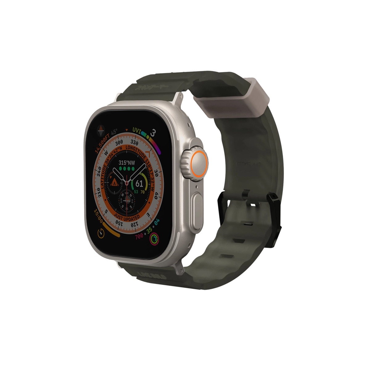 Correa para Apple Watch 46 | 45 | 44 Mm | Apple Watch Ultra 49 mm Verde Olivo Shokku de Skinarma