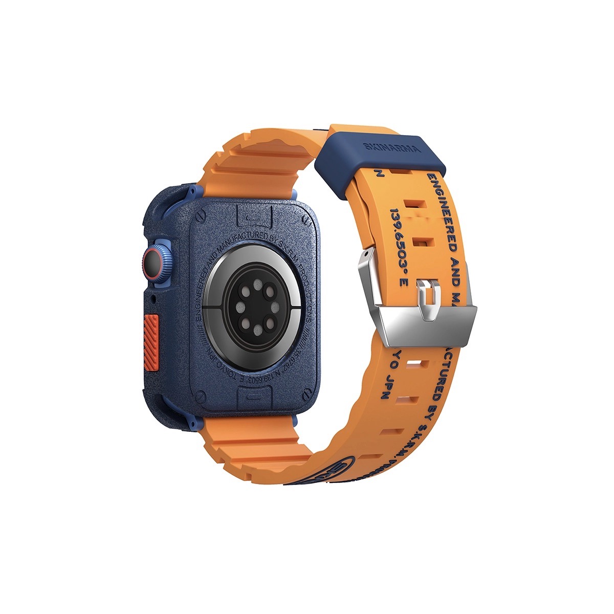 Foto 5 pulgar | Correa Para Apple Watch 46 Mm Naranja Shokku De Skinarma