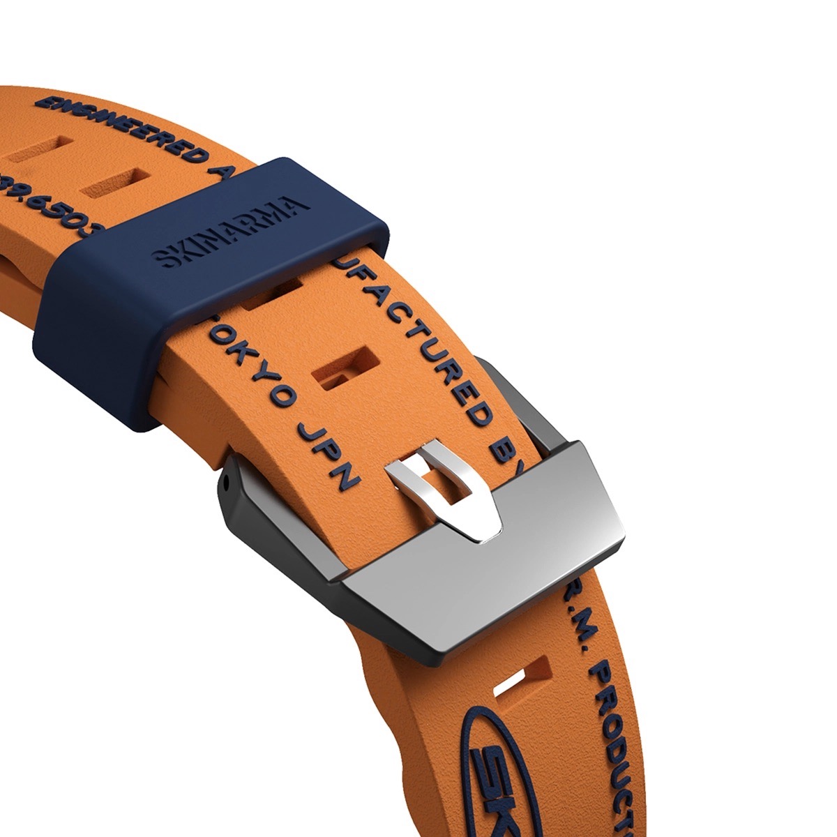 Foto 6 pulgar | Correa Para Apple Watch 46 Mm Naranja Shokku De Skinarma