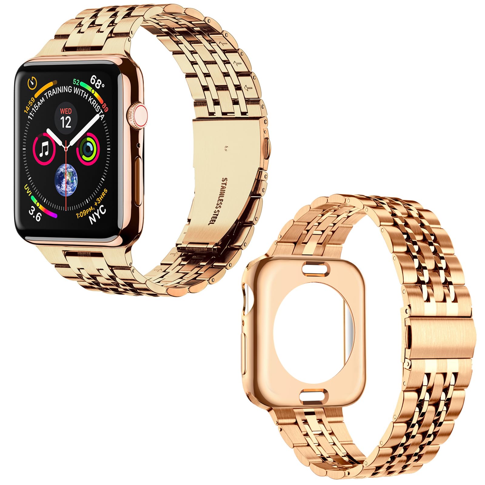 Foto 3 pulgar | Correa De Reloj Mio-hhr Compatible Con Apple 46 Mm Serie 10 - Venta Internacional.
