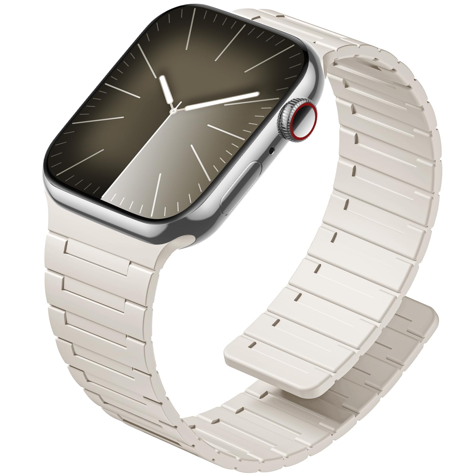 Foto 2 pulgar | Correa De Reloj Snblk Magnética Compatible Con Apple Watch Series 9 42/41/40/38 Mm - Venta Internacional.