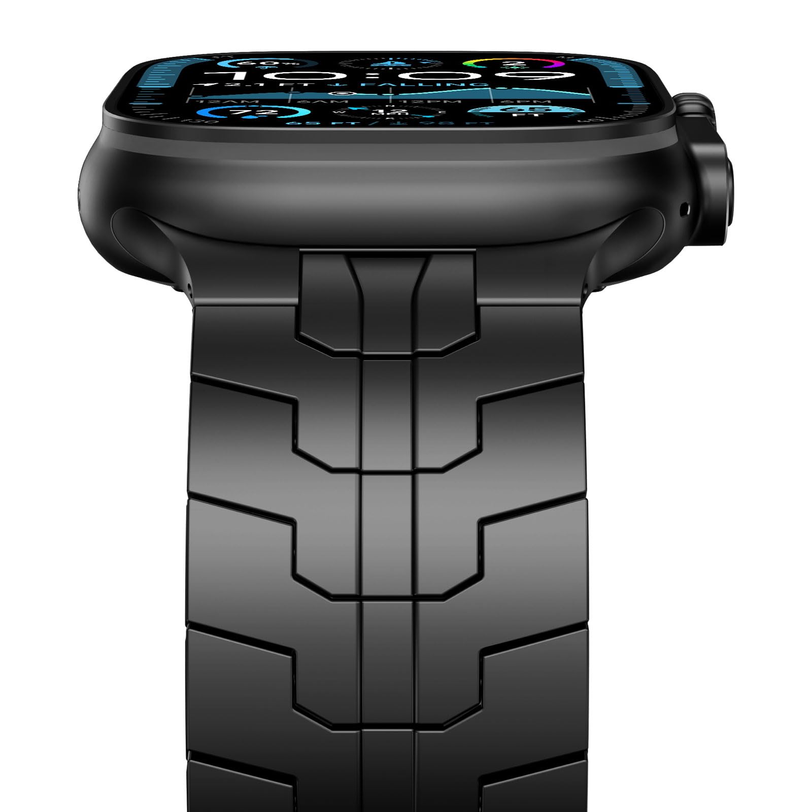 Foto 2 pulgar | Correa De Reloj Newways Ultra 2 De 49 Mm Compatible Con Apple Watch De Titanio - Venta Internacional.