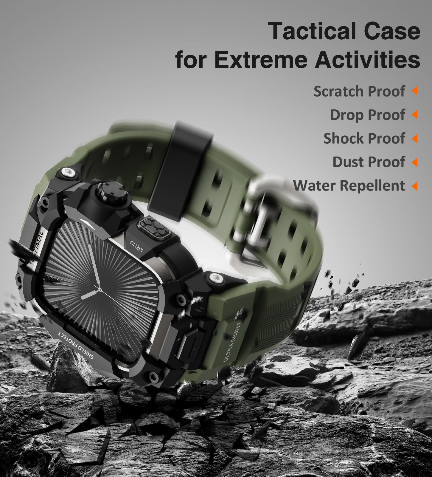 Foto 7 pulgar | Correa Ultimal Rugged para Apple Watch - Venta Internacional